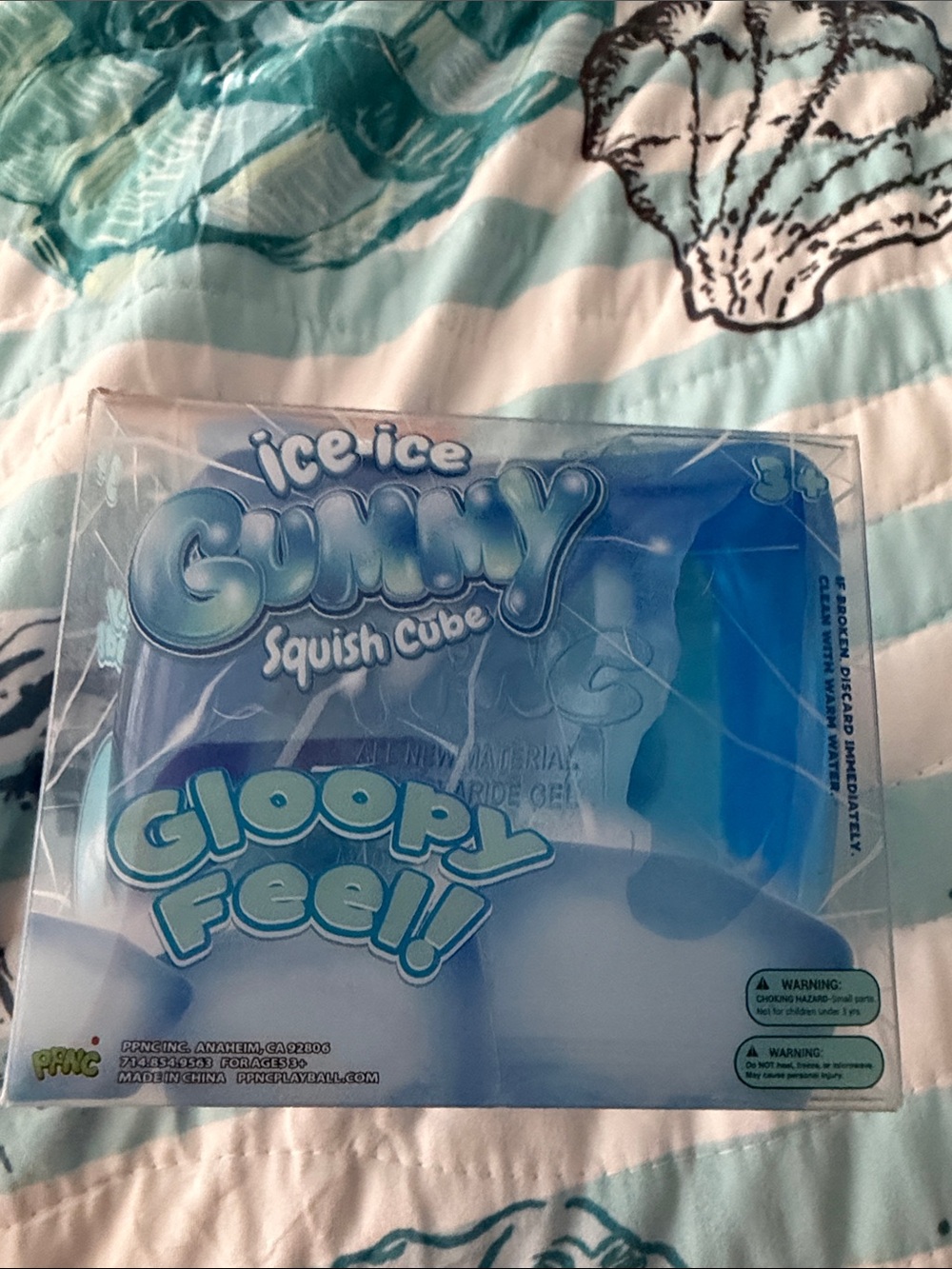 Ice Ice Gummy Squish Cube